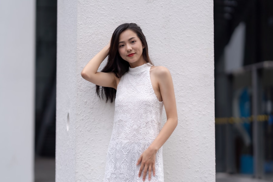 Photo lace dress