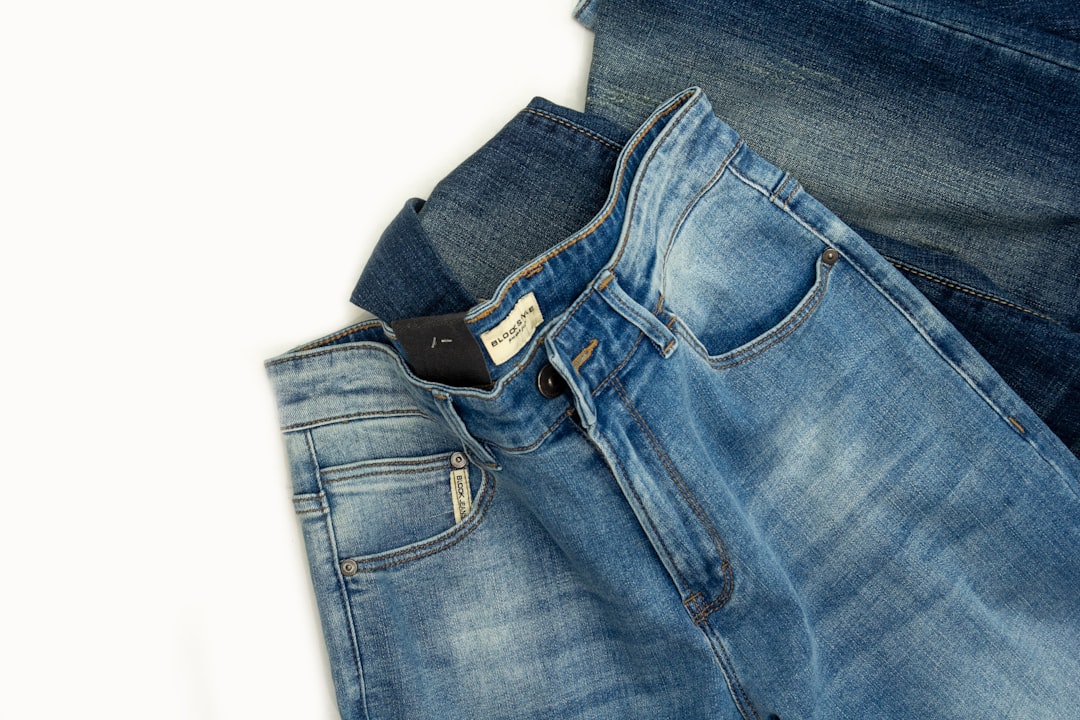 Photo blue pants