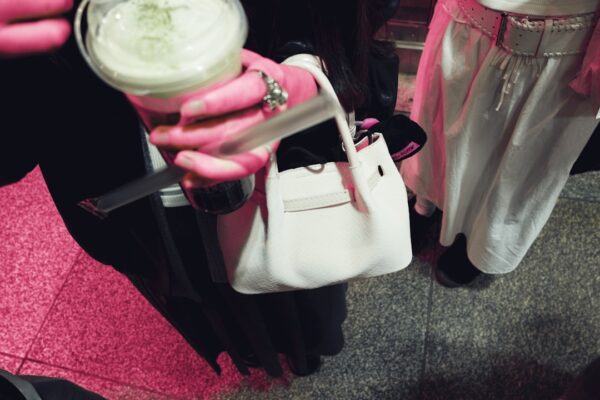 Photo trendy handbag