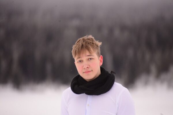 Photo neck warmer