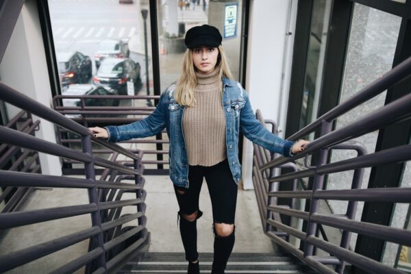 Photo black jeans